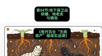 第04节：地下保卫战&mdash;&mdash;蛴螬、地老虎与螨虫 ，课程：《卷丹百合&ldquo;无病高产&rdquo;植保实战课》#识农AI