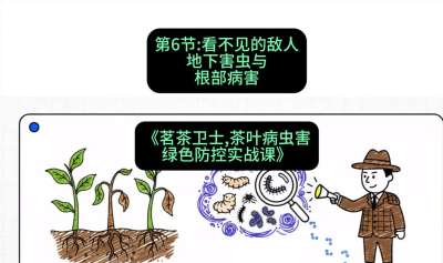 第06节：看不见的敌人&mdash;&mdash;地下害虫与根部病害，课程：《茗茶卫士&mdash;&mdash;茶叶病虫害绿色防控实战课》#识农AI